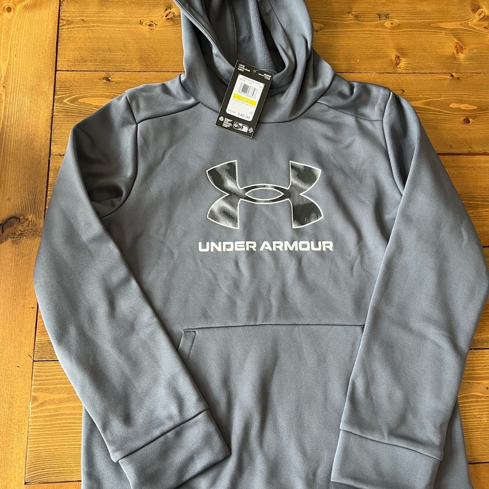 Under Armour Boy’s Gray Hoodie